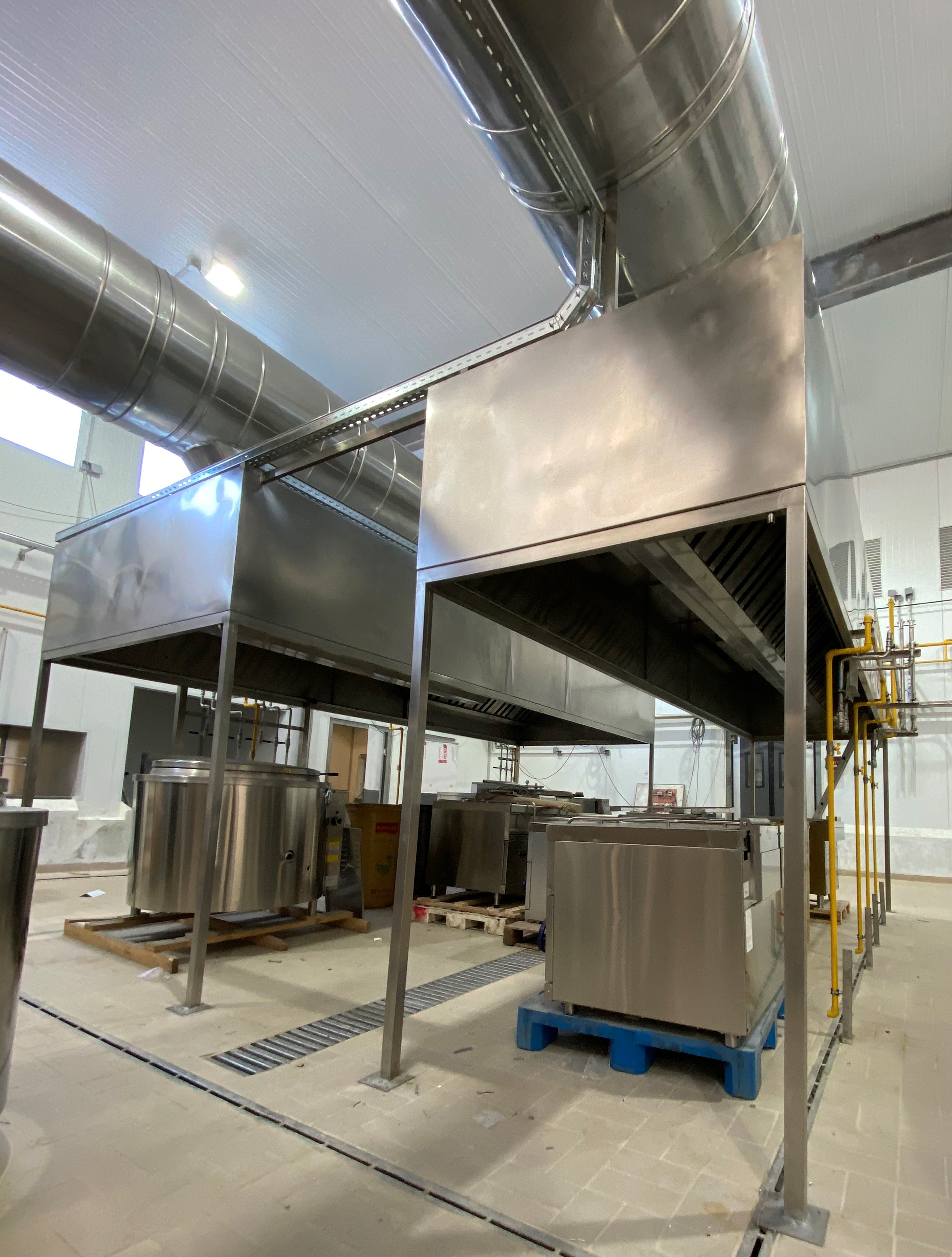 Campana gastronómica tipo isla