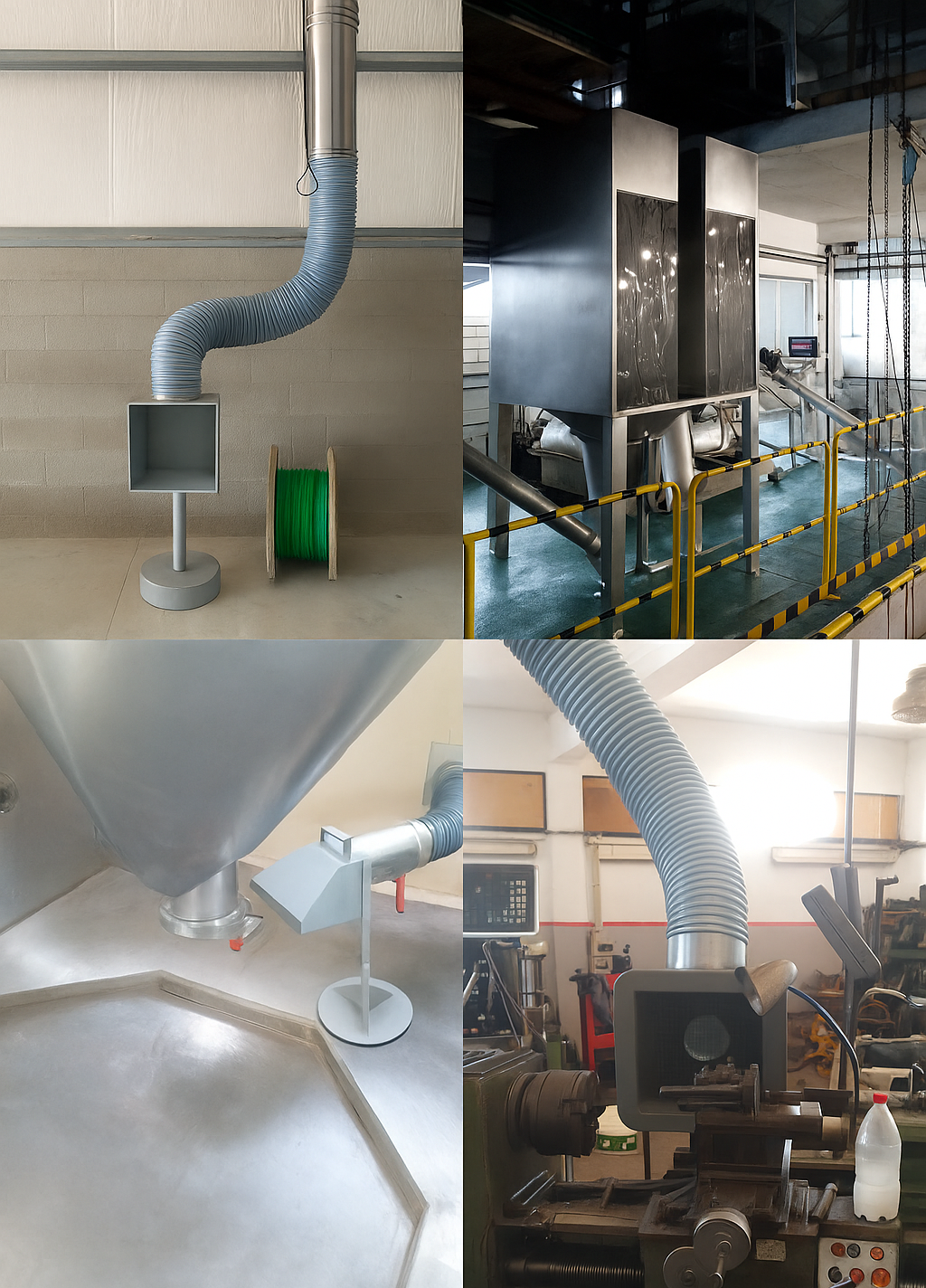 Campana para cinta transportadora