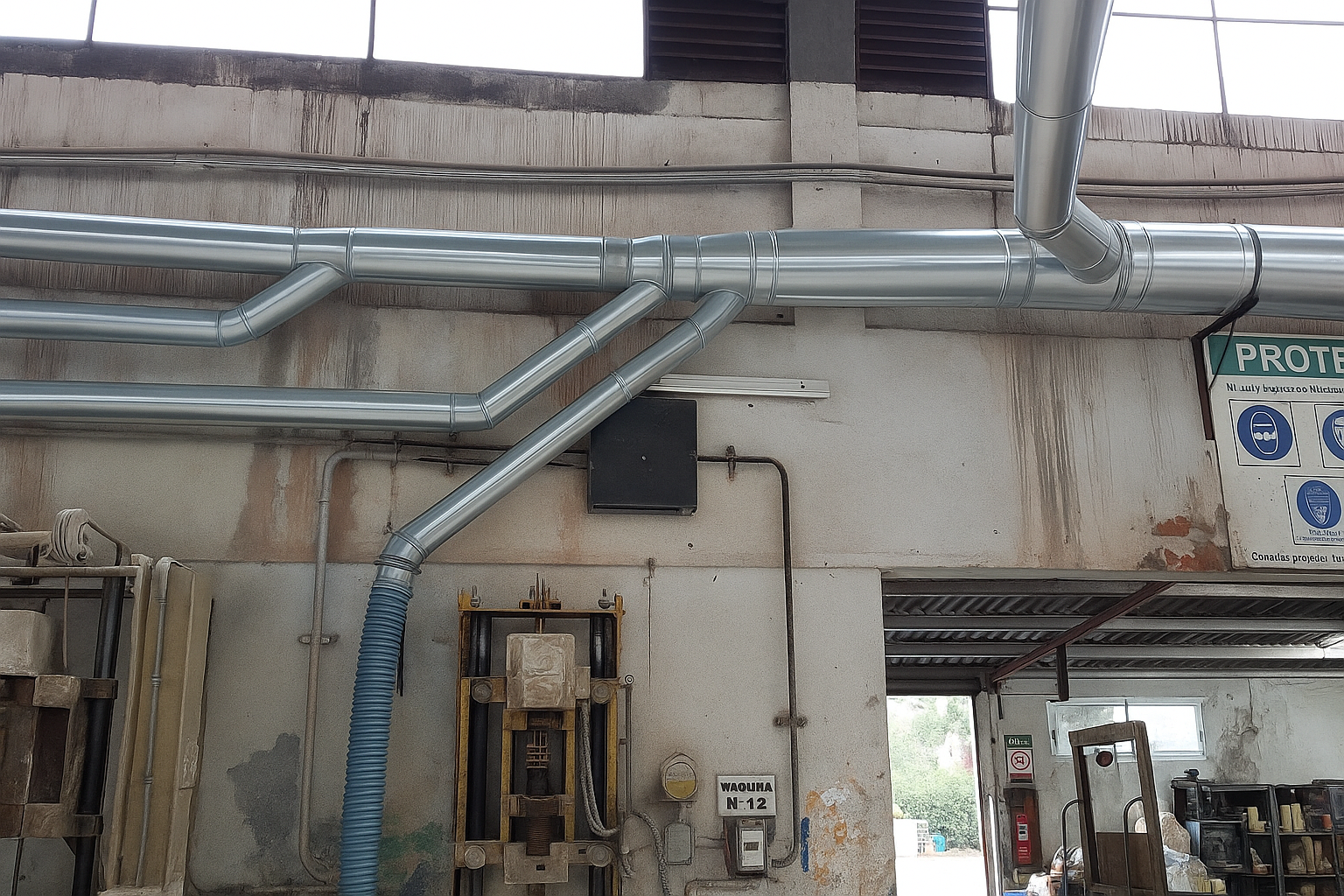 Puerta de inspección circular