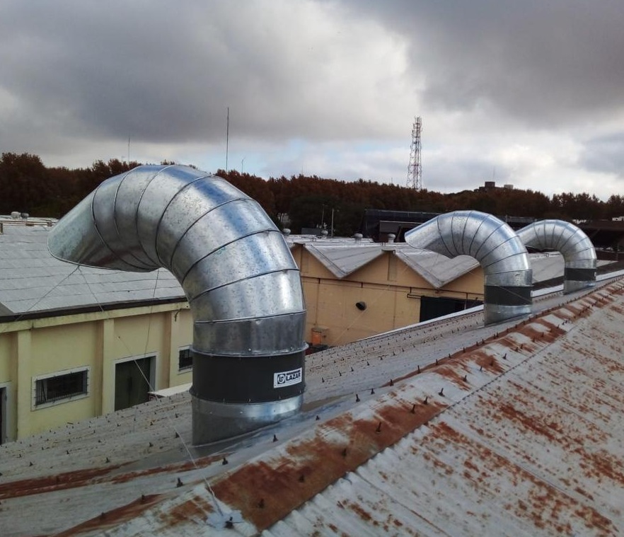 Ventilación para Galpones