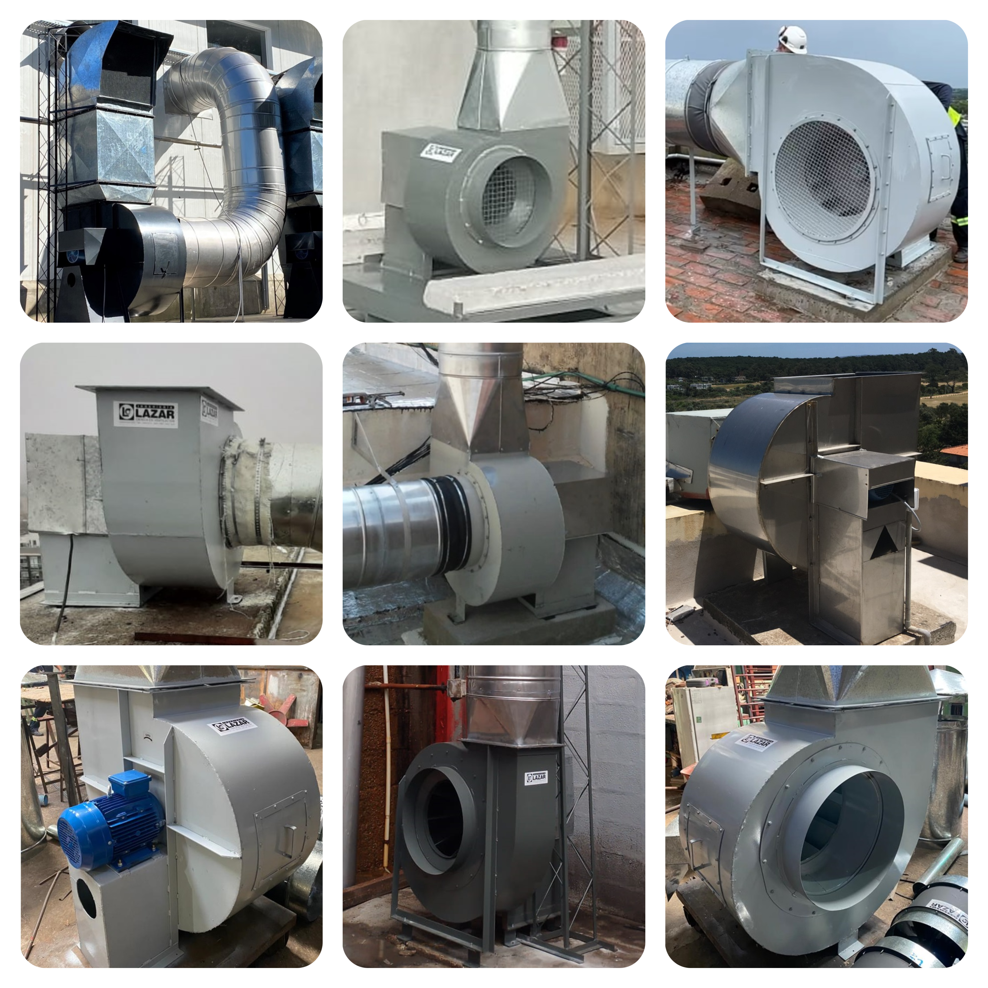 Instalaciones centrífugos