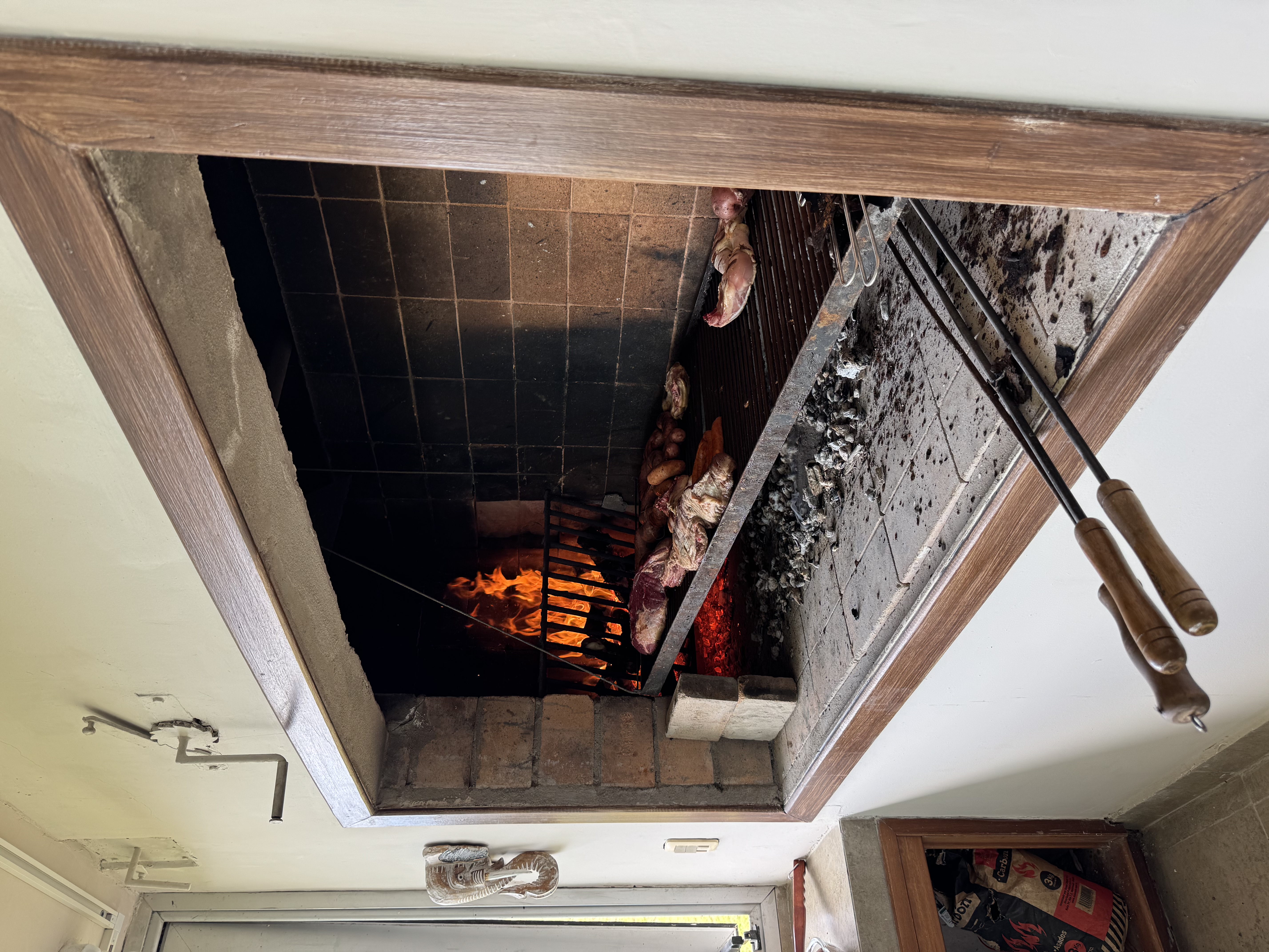 Extracción para parrilleros