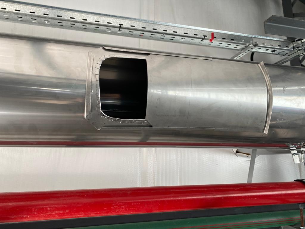 Puerta de inspección rectangular